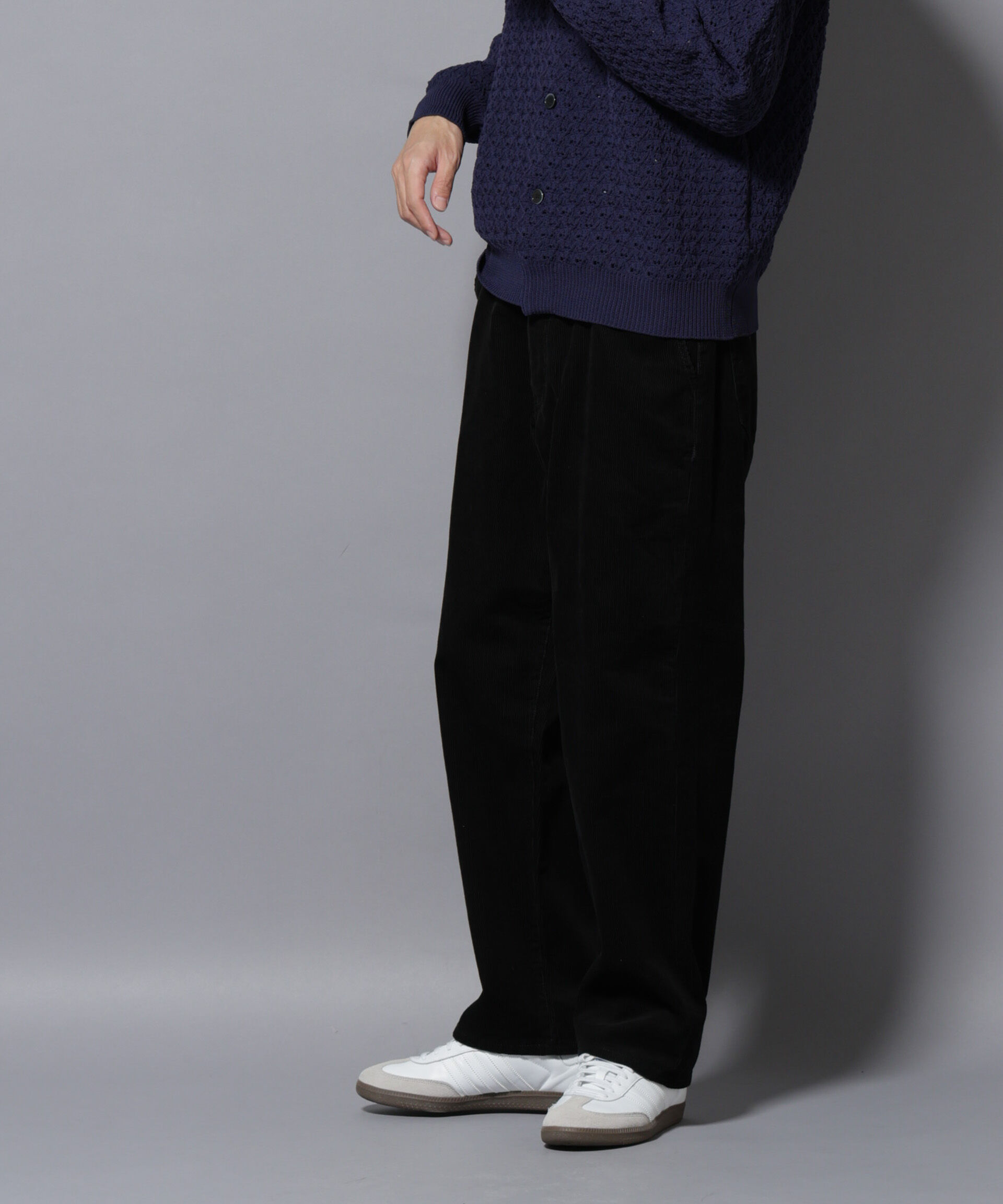 nano･universe「コーデュロイイージーバギーパンツ」|チノ|