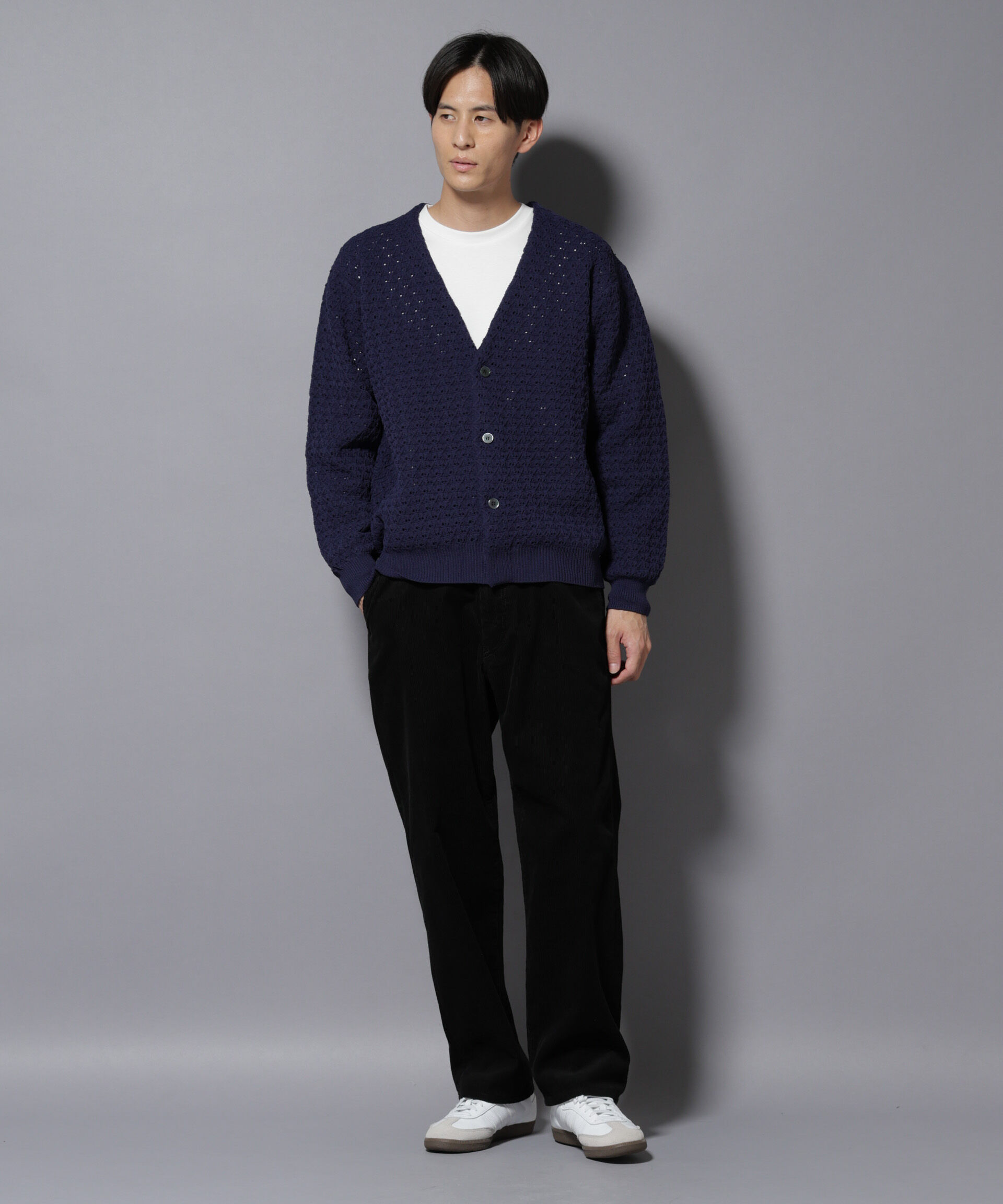 nano･universe「コーデュロイイージーバギーパンツ」|チノ|