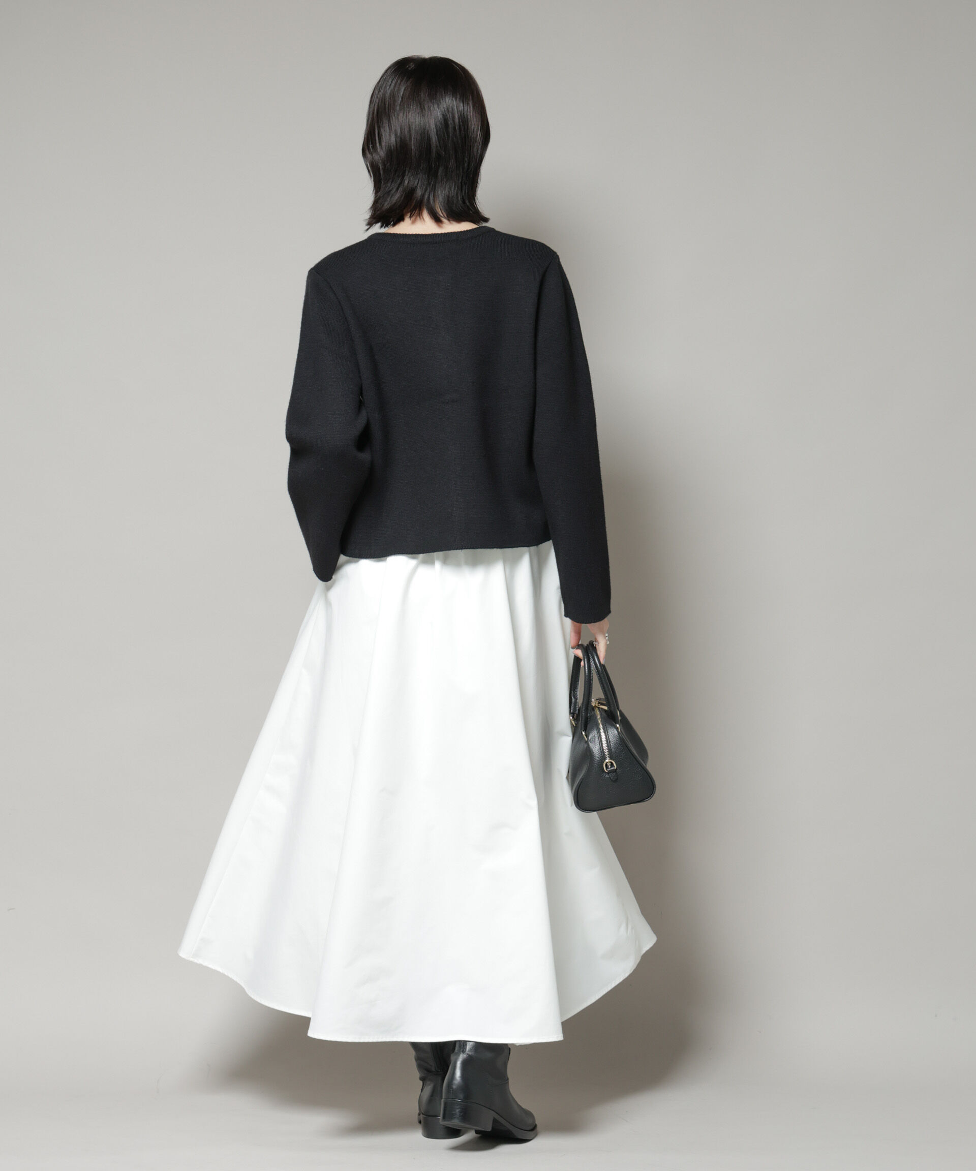 nano･universe「ミラノリブニットジャケット」|ニット・セーター|