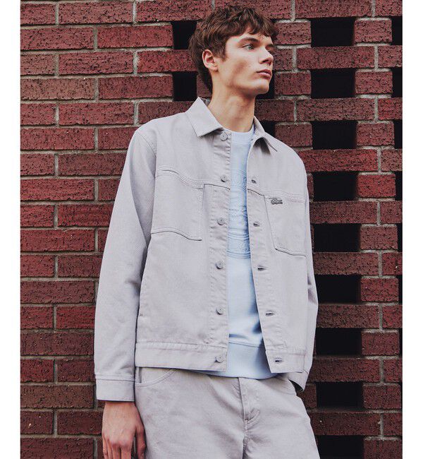 LACOSTE「11.5oz ボックスカラーデニムジャケット」|デニムジャケット|