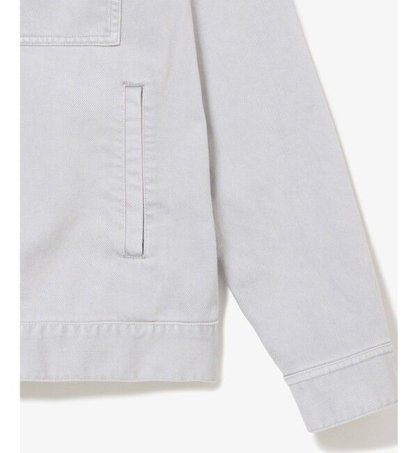 LACOSTE「11.5oz ボックスカラーデニムジャケット」|デニムジャケット|