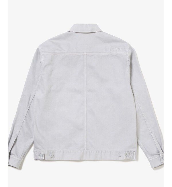 LACOSTE「11.5oz ボックスカラーデニムジャケット」|デニムジャケット|