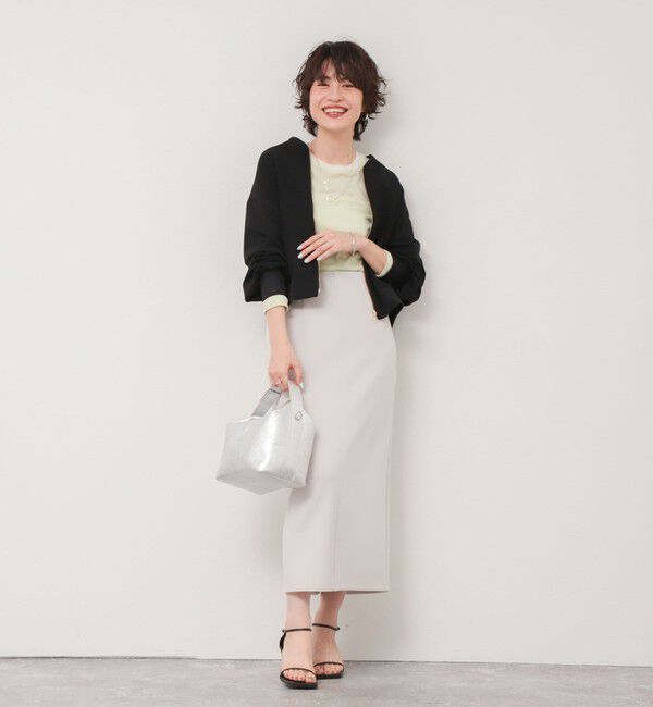 NOLLEY'S sophi「ウォッシャブルダンボール前後2WAYタイトスカート」|タイト|