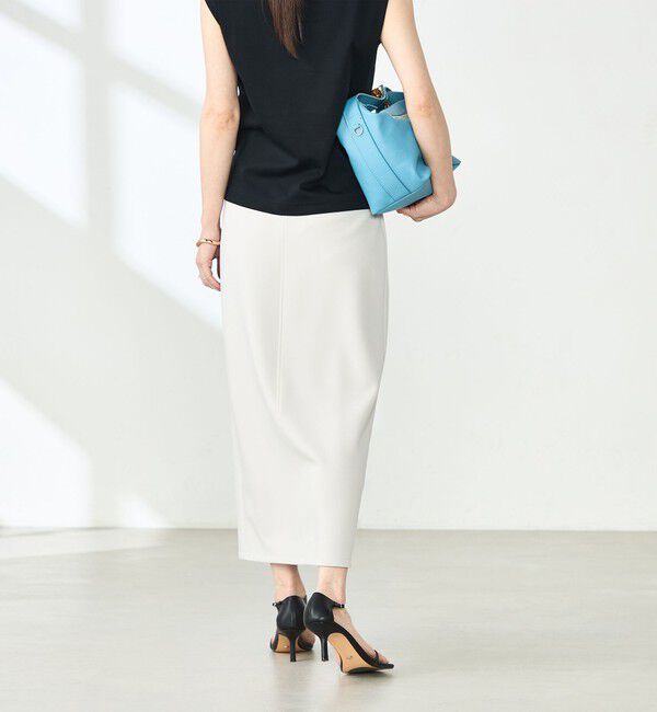 NOLLEY'S sophi「ウォッシャブルダンボール前後2WAYタイトスカート」|タイト|