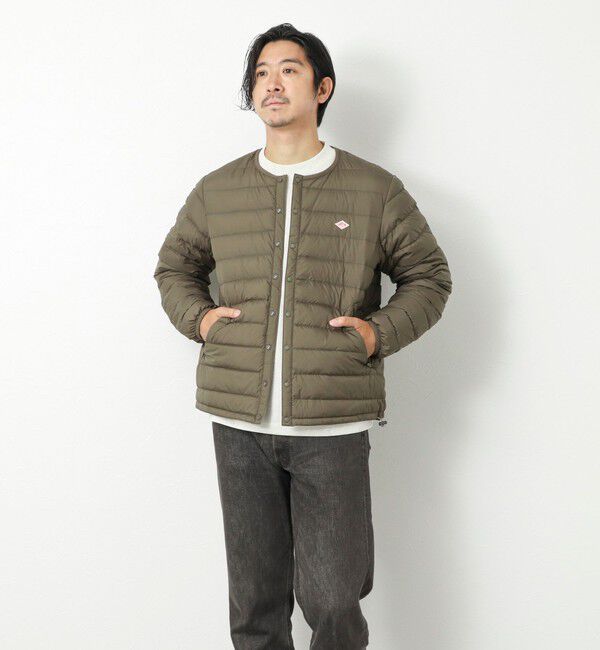 NOLLEY'S goodman「【DANTON/ダントン】DT-A0025 INNER DOWN CREWNECK JACKET 25AW」|ダウン|