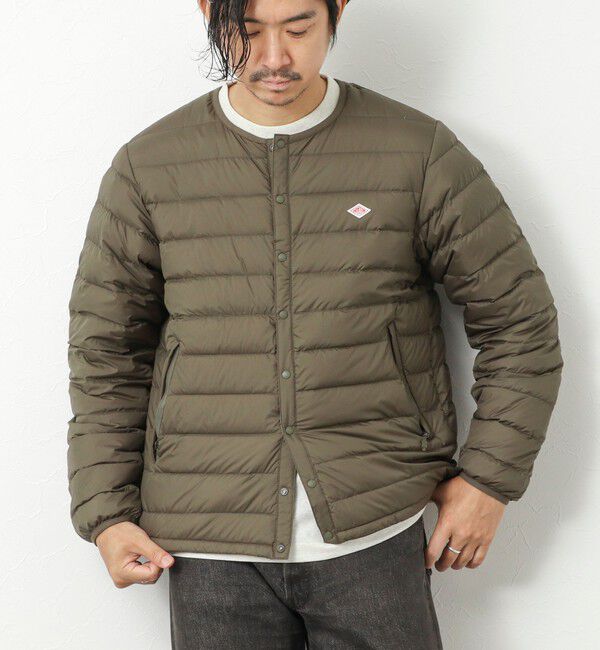 NOLLEY'S goodman「【DANTON/ダントン】DT-A0025 INNER DOWN CREWNECK JACKET 25AW」|ダウン|
