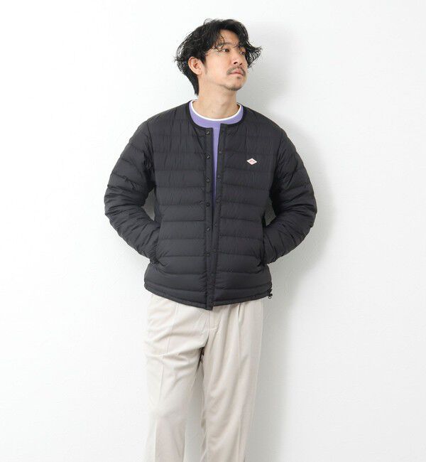 NOLLEY'S goodman「【DANTON/ダントン】DT-A0025 INNER DOWN CREWNECK JACKET 25AW」|ダウン|