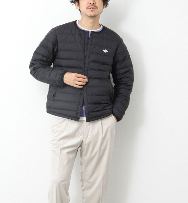 NOLLEY'S goodman「【DANTON/ダントン】DT-A0025 INNER DOWN CREWNECK JACKET 25AW」|ダウン|