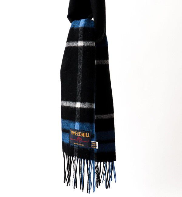 NOLLEY'S goodman「【TWEEDMILL/ツイードミル】Lambswool Muffler Check 25」|マフラー|
