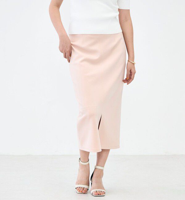 NOLLEY'S sophi「《セットアップ対応》ウォッシャブルライトダンボール2WAYタイトスカート」|タイト|