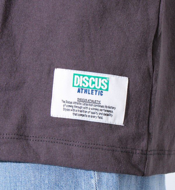 GLOSTER「【PEPSI&times;DISCUS ATHLETIC】コラボ プリント 半袖 クルーネックTシャツ」|Tシャツ・カットソー|