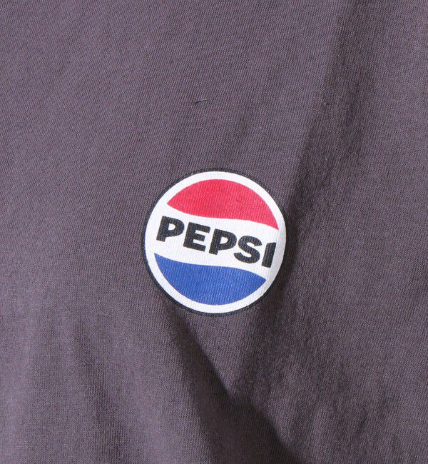 GLOSTER「【PEPSI&times;DISCUS ATHLETIC】コラボ プリント 半袖 クルーネックTシャツ」|Tシャツ・カットソー|