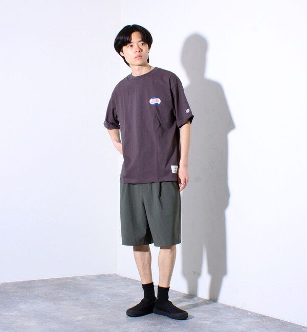 GLOSTER「【PEPSI&times;DISCUS ATHLETIC】コラボ プリント 半袖 クルーネックTシャツ」|Tシャツ・カットソー|