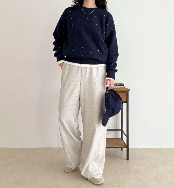 fredy emue「【大人気リバイバル】ハート刺繍コンパクトスウェットプルオーバー」|スウェット・ジャージ|