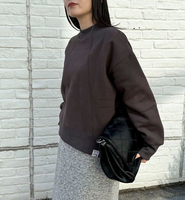 fredy emue「両面起毛モックネックスウェットプルオーバー」|スウェット・ジャージ|