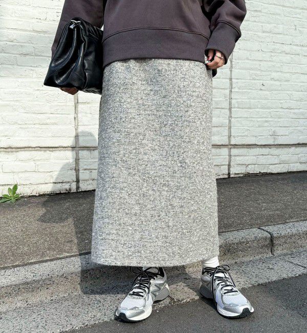 fredy emue「ラメツィードスカート」|スカート|