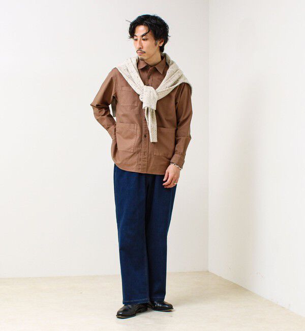 GLOSTER「【ユーティリティシャツ】ダックポケットシャツ」|シャツ・ブラウス|