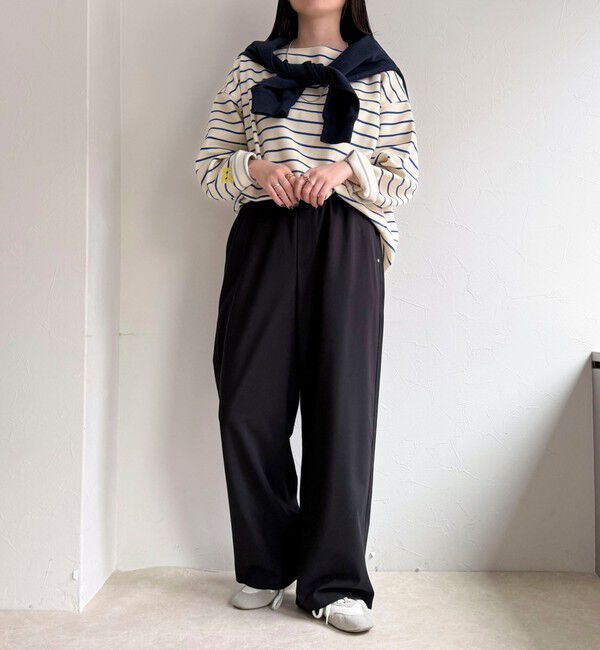 fredy emue「ニットソーボーダーBIGプルオーバー」|Tシャツ・カットソー|