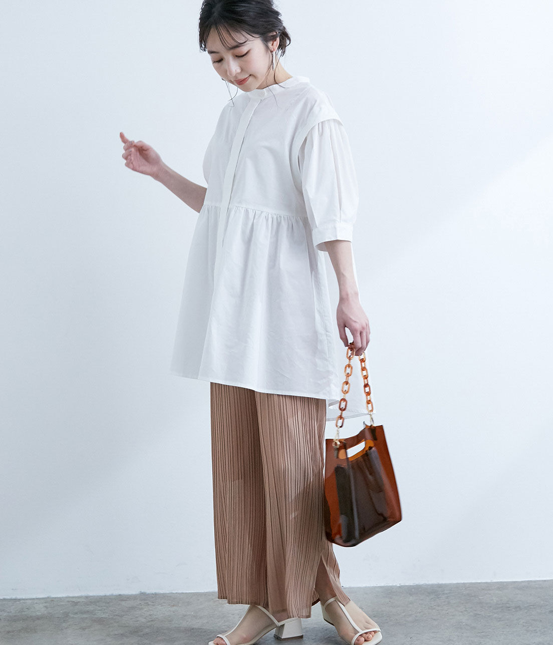 VIS「【10WAY】チェーンクリアバッグ」|ショルダー・メッセンジャー|