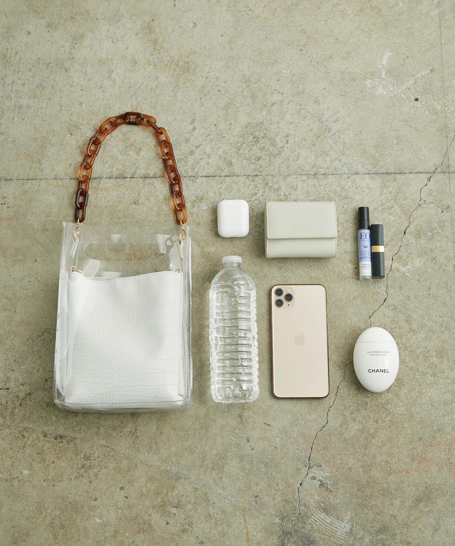 VIS「【10WAY】チェーンクリアバッグ」|ショルダー・メッセンジャー|