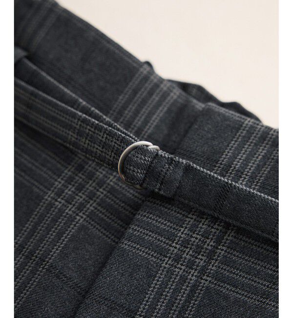 Rope&rsquo;Picnic「裏起毛無地＆チェックアソートワイドパンツ/防シワ」|チノ|