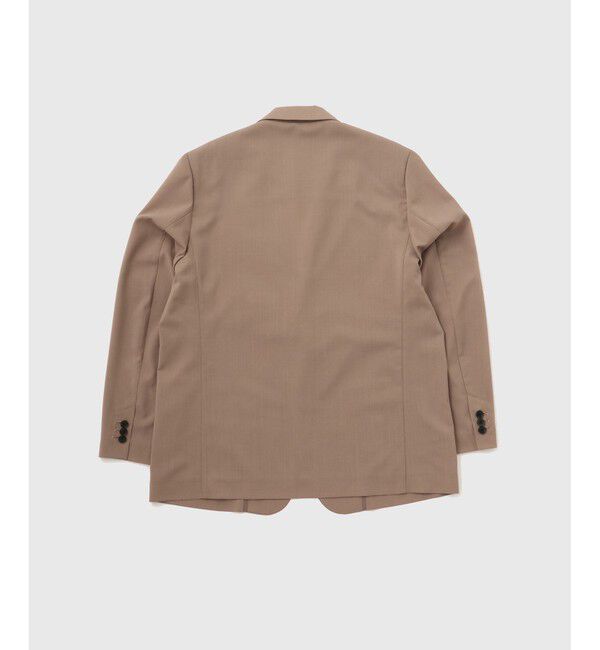 ADAM ET ROPE'「サマーウーステッド ボックスシルエット アンコンジャケット / セットアップ可能」|テーラードジャケット|