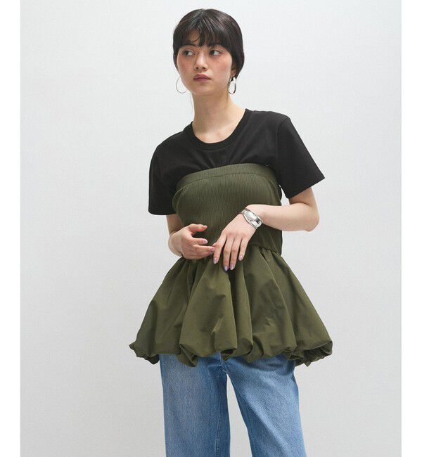 ADAM ET ROPE'「【サステナブル】バルーンベアセットTee」|Tシャツ・カットソー|