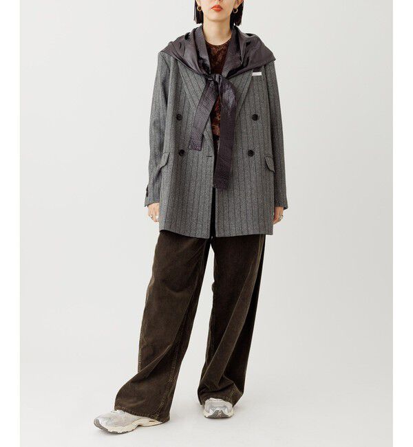 ADAM ET ROPE'「【新色追加】ガーメントダイコーデュロイパンツ」|チノ|