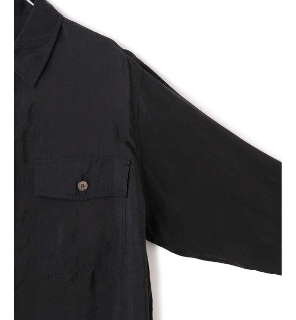 ADAM ET ROPE'「キュプラシアーポケットシャツ」|シャツ・ブラウス|