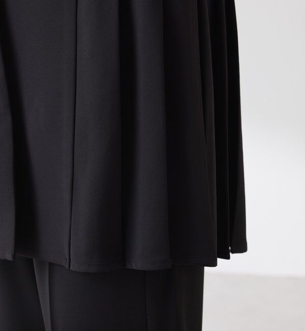  「【お尻周りカバー】ツイルプリーツジレ/セットアップ/セレモニー」|ベスト・ジレ|