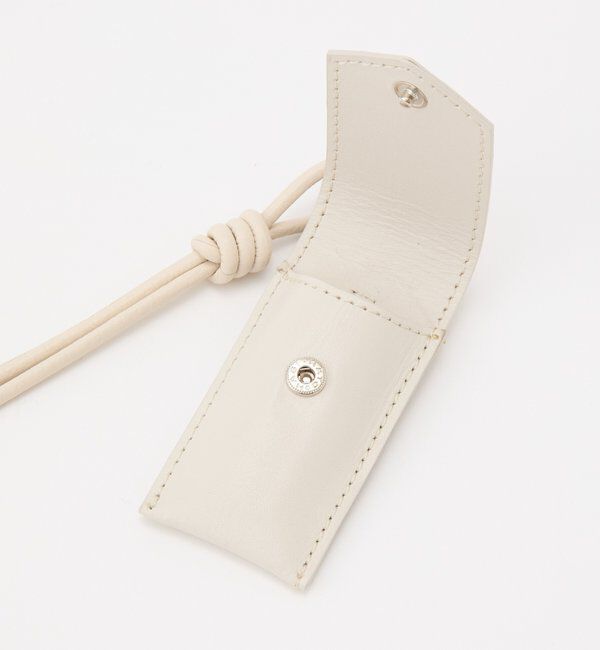  「【再値下げ】リップポーチ付きレザーチャーム」|チャーム・キーホルダー|