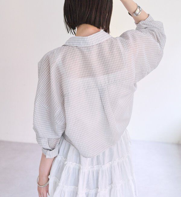  「シアーショートシャツ」|シャツ・ブラウス|