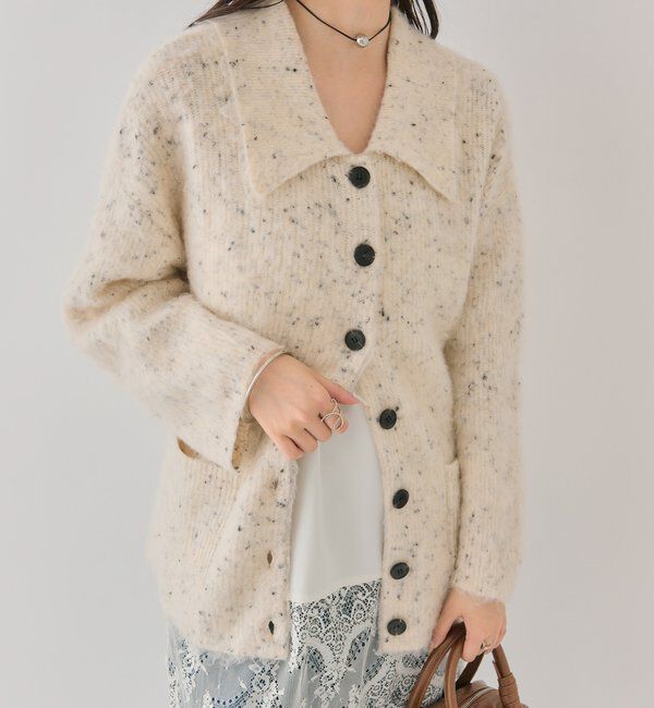  「襟付きポケットカーディガン」|カーディガン|