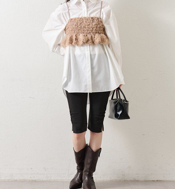  「バックシャンチュールビスチェ」|シャツ・ブラウス|