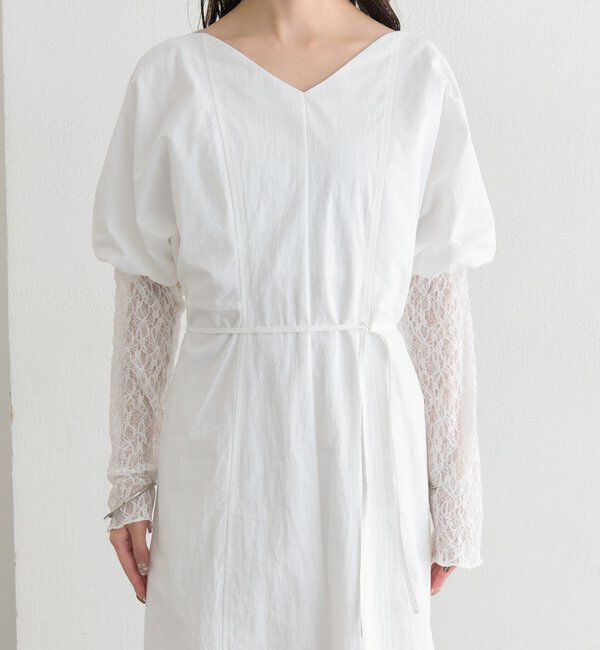  「パフレーススリーブワンピース」|ワンピース|