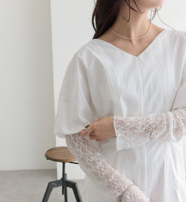  「パフレーススリーブワンピース」|ワンピース|
