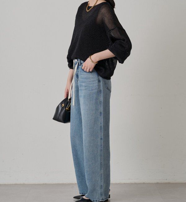  「ラメニットプルオーバー」|ニット・セーター|