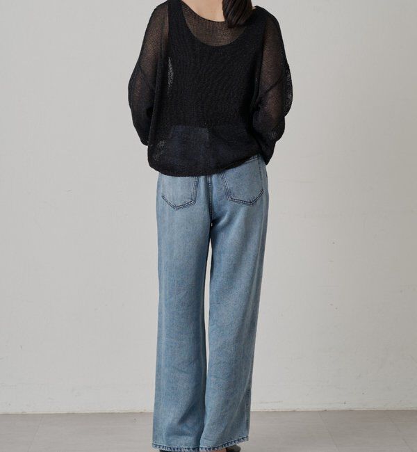  「ラメニットプルオーバー」|ニット・セーター|