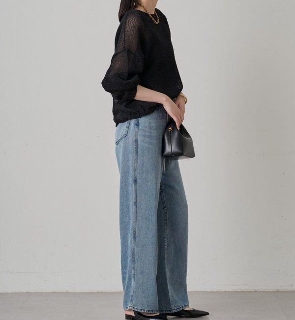  「ラメニットプルオーバー」|ニット・セーター|