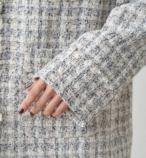  「ミックスツイードジャケット」|ベスト・ジレ|