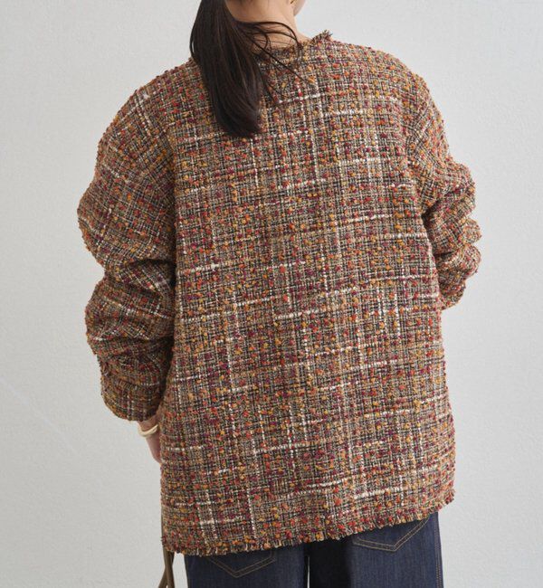  「ミックスツイードジャケット」|ベスト・ジレ|