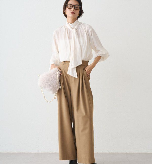  「ボウタイブラウス」|シャツ・ブラウス|