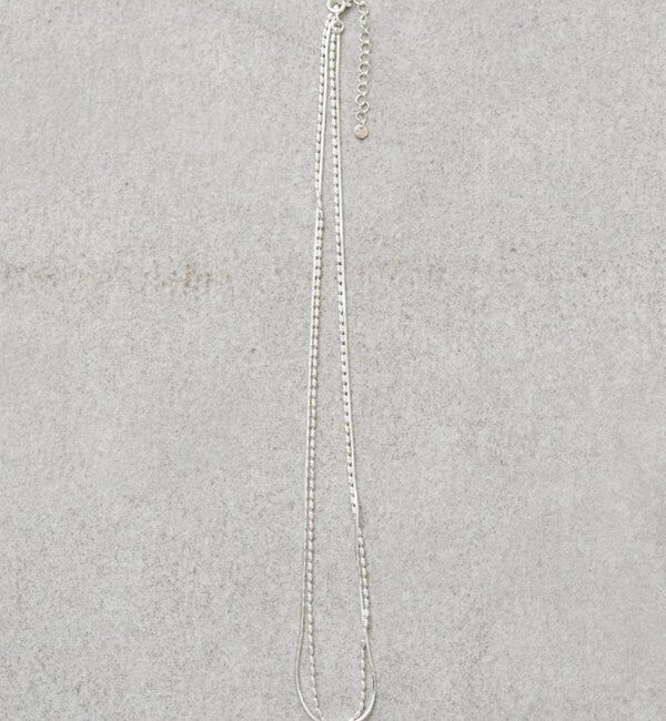  「【GALENA/ガレナ】SV925ダブルネックレス」|リング|