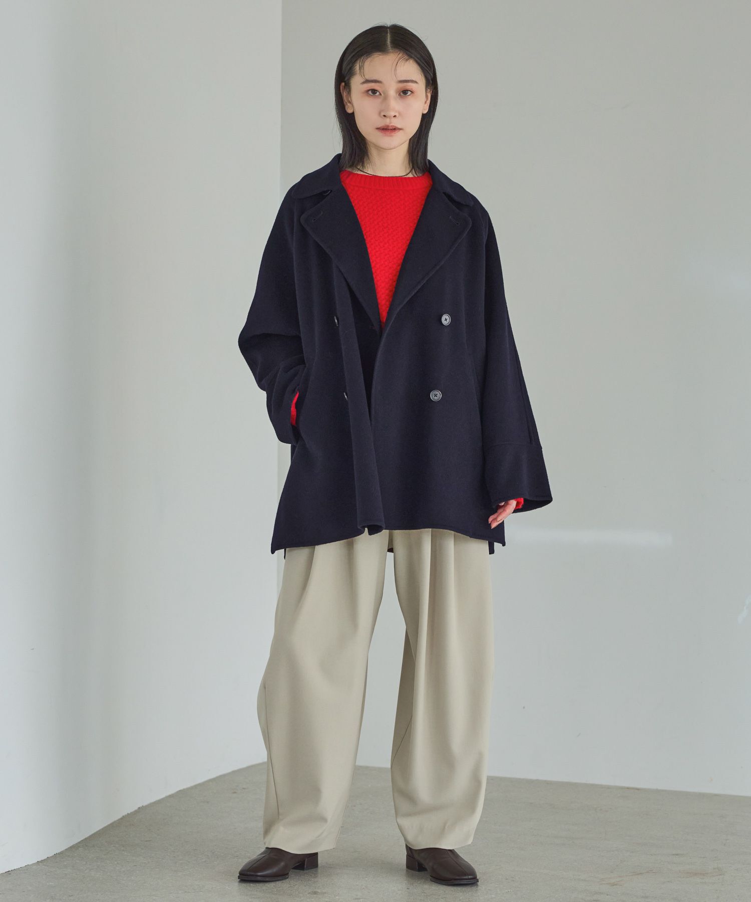 A part by カシープミドルジャケットコート WEB限定】カシープミドルジャケットコート（A part by ）｜ルミネの