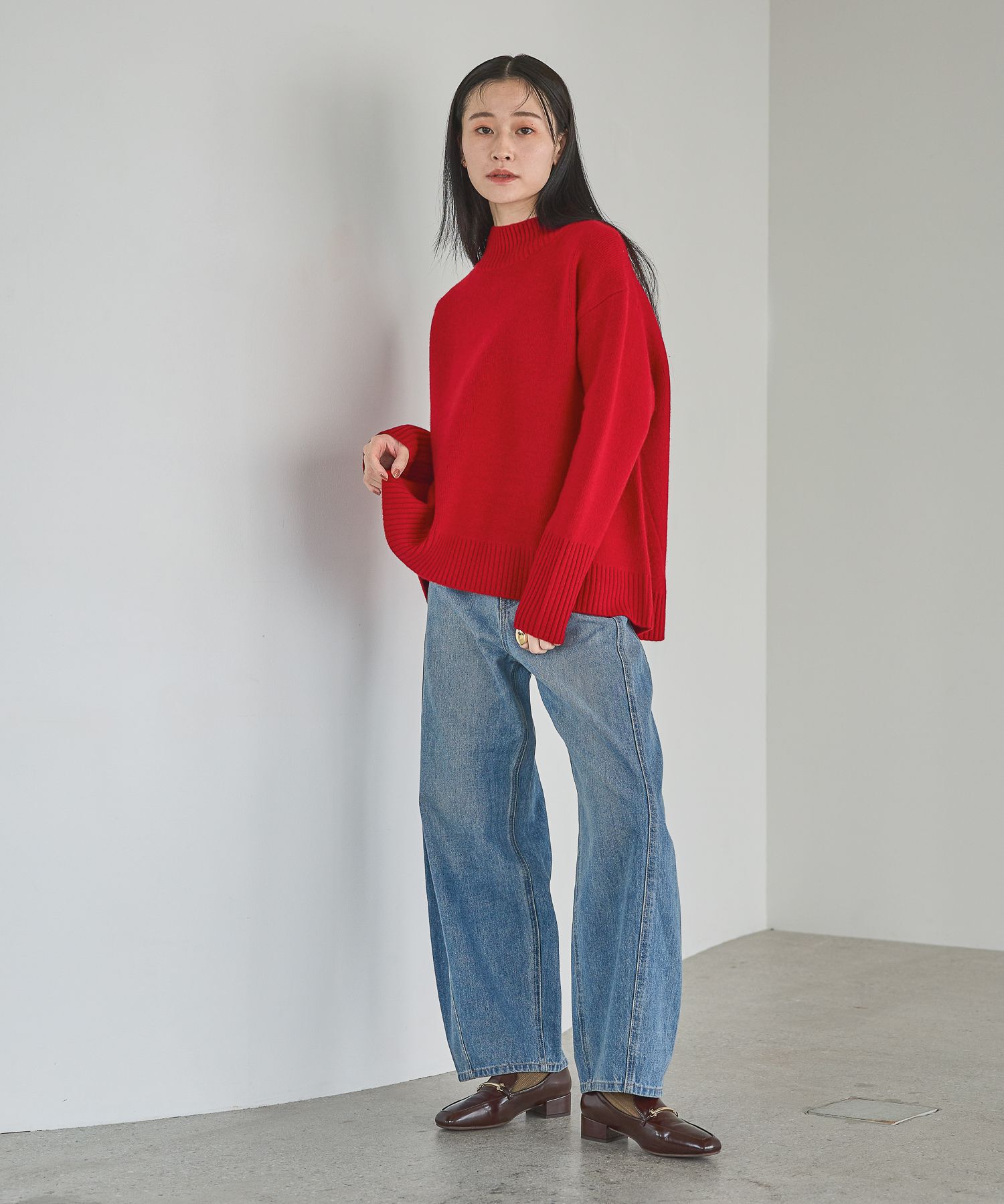 A part by 「カシミヤコンオフタートルニット」|ニット・セーター|