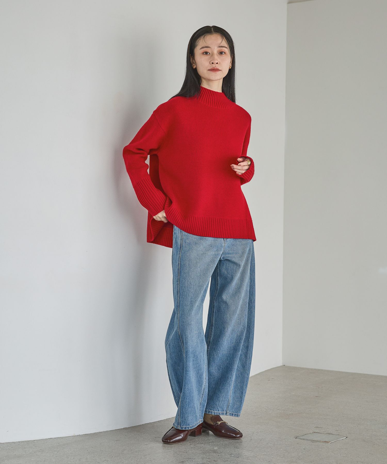 A part by 「カシミヤコンオフタートルニット」|ニット・セーター|