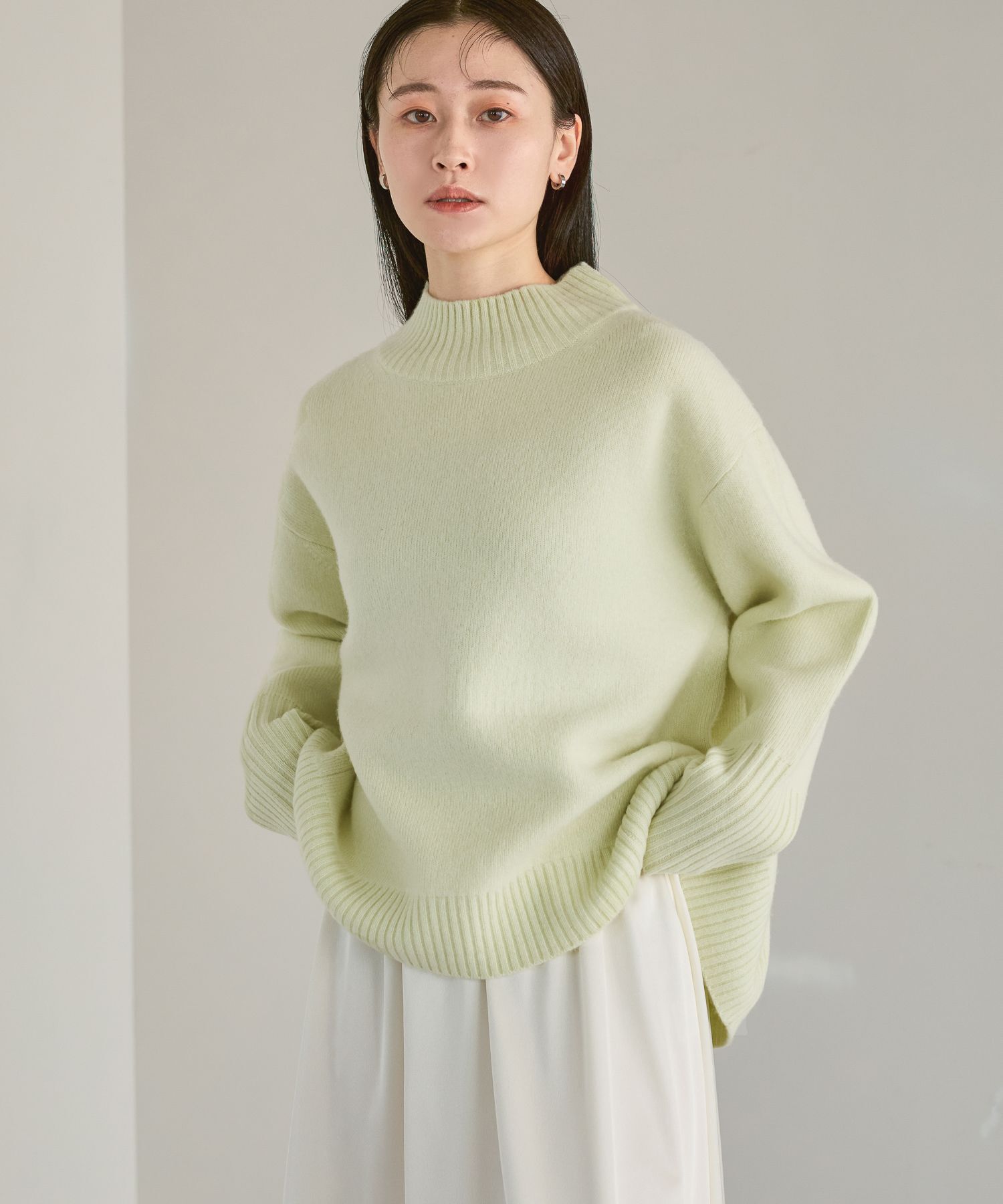 A part by 「カシミヤコンオフタートルニット」|ニット・セーター|