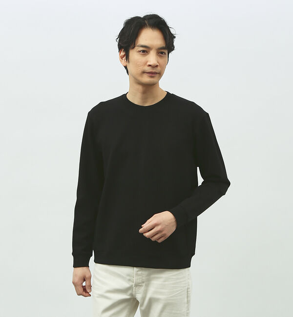 ABAHOUSE「【ハイバックネック】ダンボールニット スウェット / ロンT」|スウェット・ジャージ|