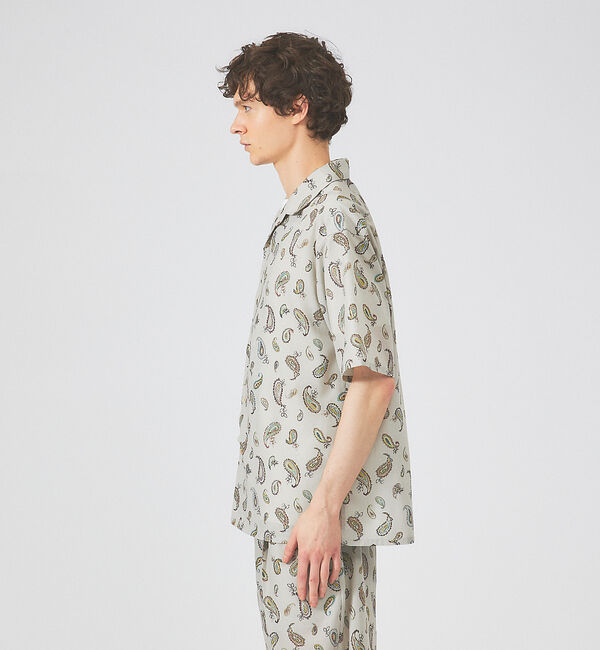 ABAHOUSE「【セットアップ対応】LONGCHAMP 2WAY オープンカラー 半袖 シャツ」|シャツ・ブラウス|