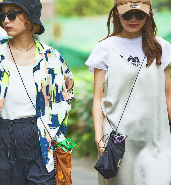 ABAHOUSE「【COB MASTER/コブマスター】 CORDURA RIP巾着ポーチM」|ショルダー・メッセンジャー|